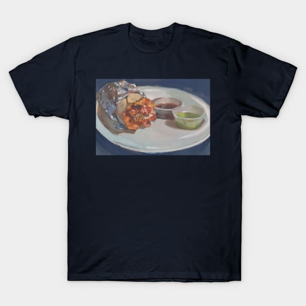 Burrito T-Shirt by TheMainloop